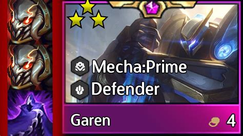 Star Mecha Garen With Carry Augment Hero Garen Full Power To Sword