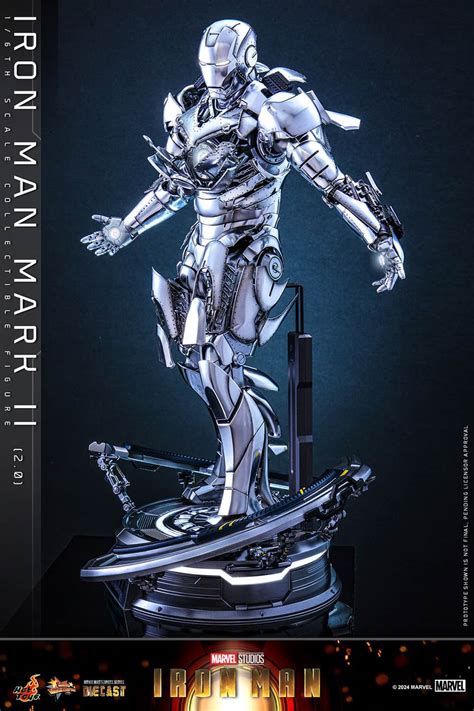 Sideshow And Hot Toys Reveal Version 2 0 Of The Iron Man Mark II Sixth Scale Collectible Figure