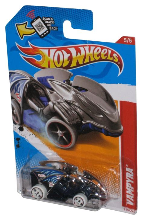 Hot Wheels Thrill Racers Ice 12 Dark Blue Vampyra Toy Car 215 247 Walmart