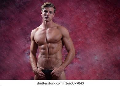 Studio Portrait Naked Old Man On Stock Photo 1863885334 Shutterstock