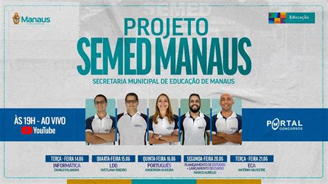 CONCURSO SEMED MANAUS PORTUGUÊS YouTube