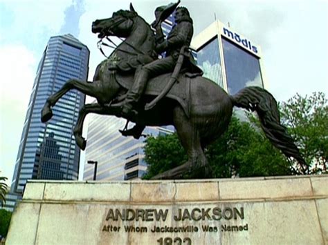 Jacksonville's Andrew Jackson statue vandalized twice