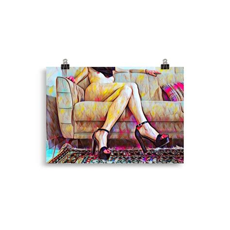 Pop Art Sensual Nude Etsy