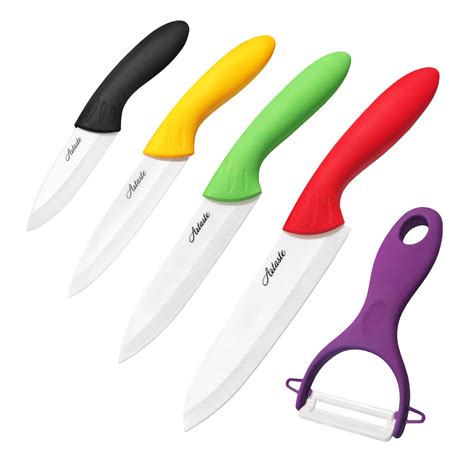 Artaste 5 Piece Ceramic Knife Set Wayfair