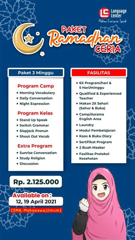 Paket Minggu Ramadhan Ceria Kampung Inggris