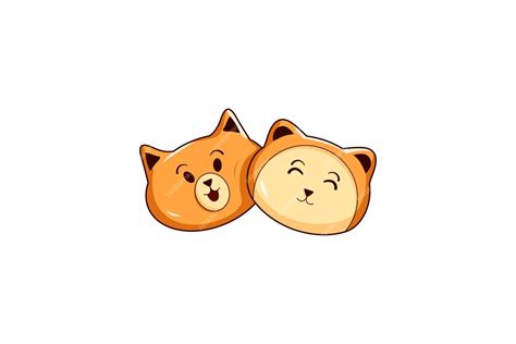 Premium Vector Cute Bread Character Design Illustration