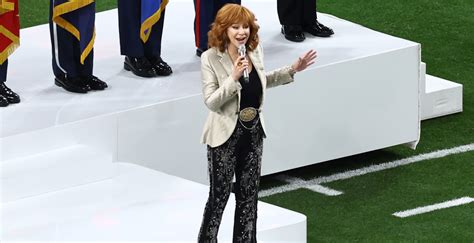 Reba McEntire Performs National Anthem at Super Bowl LVIII