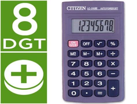 Calculadora Citizen LC 310NR - Papelaria - WOOK