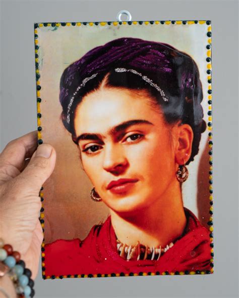 Medium Frida Kahlo Plaque 12 Furniture Lighting Decor