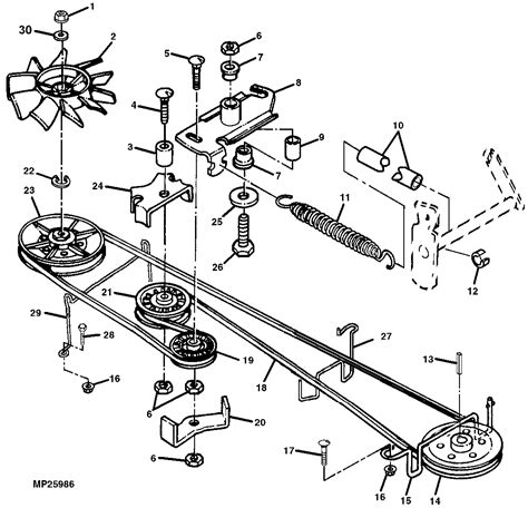 John Deere S240 Belt Diagram