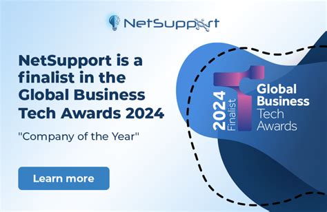 Classroom Cloud NetSupport Is A Finalist In The Global Business Tech