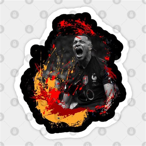 Mbappe 10 France Mbappe Sticker Teepublic