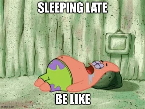 SpongeBob SquarePants - Sleeping Meme by SuperMarioFan65 on DeviantArt