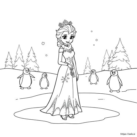 Free Frozen Coloring Pages