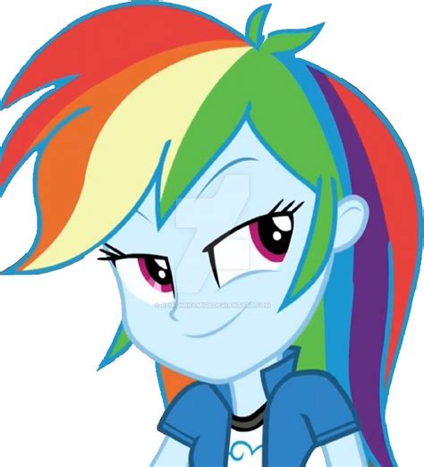 Equestria Girls Rainbow Dash Mad