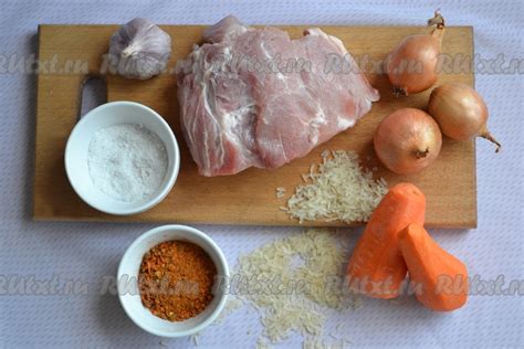 Плов из свинины: 8 фото в рецепте