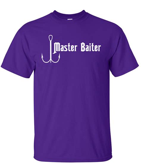 Master baiter Fishing Logo Graphic T Shirt | http://www ...