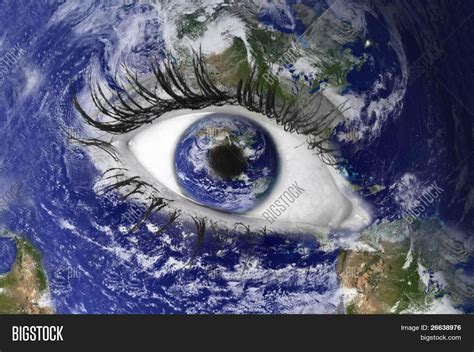 WOrld Map Eye Image & Photo (Free Trial) | Bigstock