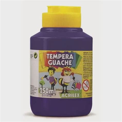 Tinta Guache 250ml Violeta Acrilex Submarino