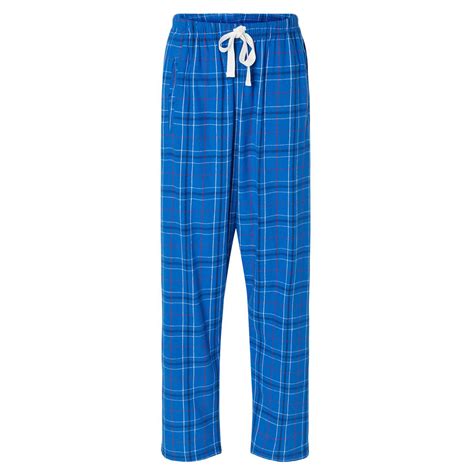 Boxercraft Bw6620 Womens Haley Flannel Pants Royal Field Day Plaid