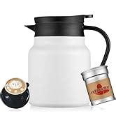 Amazon Tgvasz 68Oz Insulated Carafe For Hot Liquids Thermal Coffee Carafe Airpot Stainless