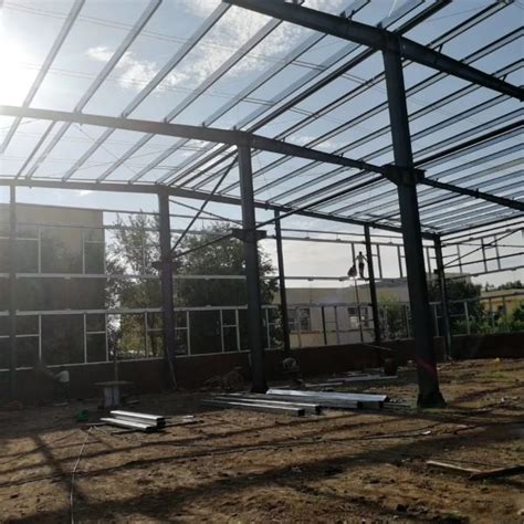 Easy Assembled Large Span Steel Structure Building Prefab Metal Warehouse