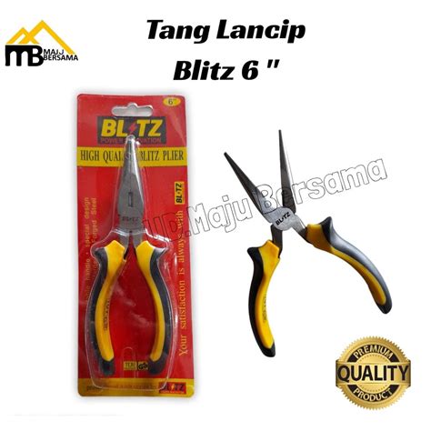 Jual Tang Lancip Blitz Inch Tang Cucut Shopee Indonesia