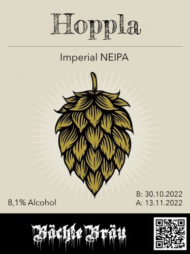 Hoppla - Bächle Bräu - Untappd