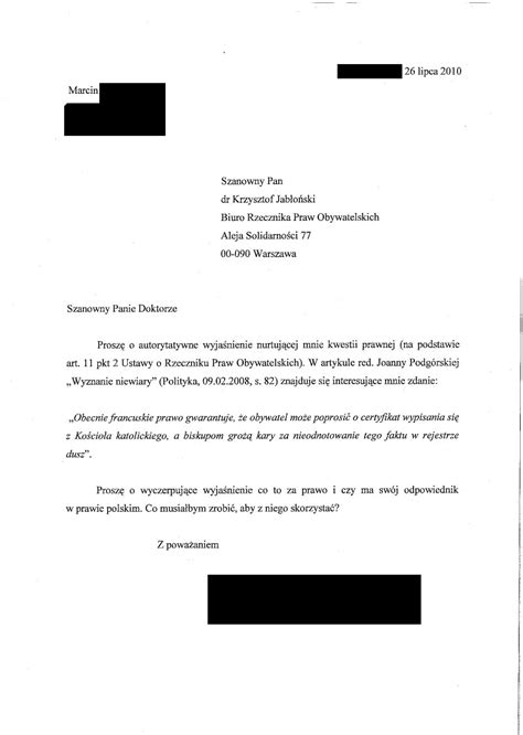 Rzecznik Praw Obywatelskich Manipuluje Prawem Wystap Pl Jak