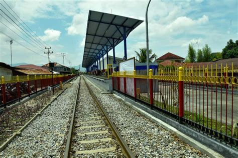 Pasca Direvitalisasi Tiga Stasiun Kereta Api Di Padang Sudah Siap