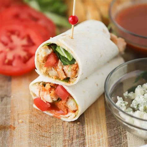 Buffalo Chicken Ranch Wraps The Carefree Kitchen