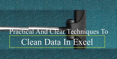 Practical And Clear Techniques To Clean Data In Excel Efinancialmodels