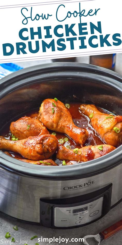 Crock Pot Chicken Drumsticks Simple Joy