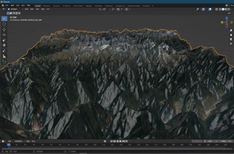 如何利用 Blender Gis 制作三维地形blender 三维地图建模 Shp Csdn博客