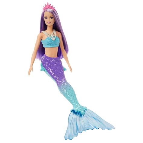 Barbie Dreamtopia Mermaid Doll Purple Hair Smyths Toys Uk