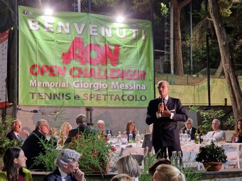 Aon Open Challengermemorial Giorgio Messina Illumina Genova Con La