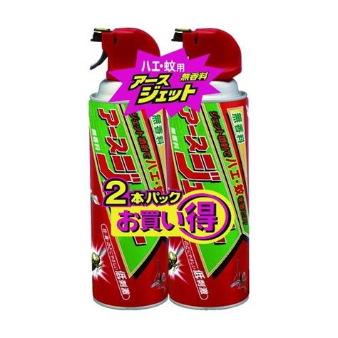 アース アースジェット 450ml 160515 害虫･害獣駆除用品 2本 アース製薬｜トラノテ