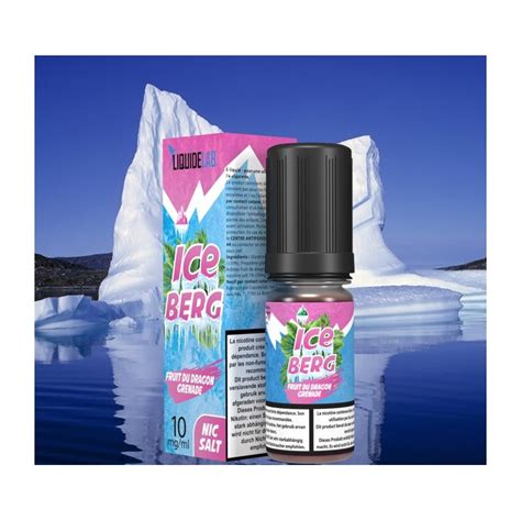 E Liquide Iceberg Fruit Du Dragon Grenade10ml Sel De Nicotine O Jlab