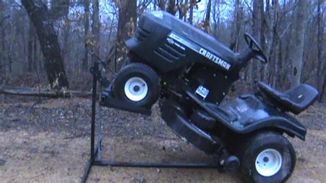 Homemade Lawn Mower Lift Table Homemade Ftempo