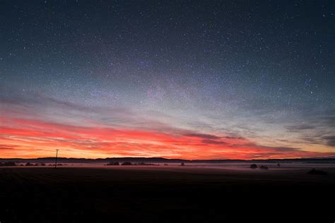 Contoh Gambar Pemandangan Gambar Pemandangan Malam Yang Indah