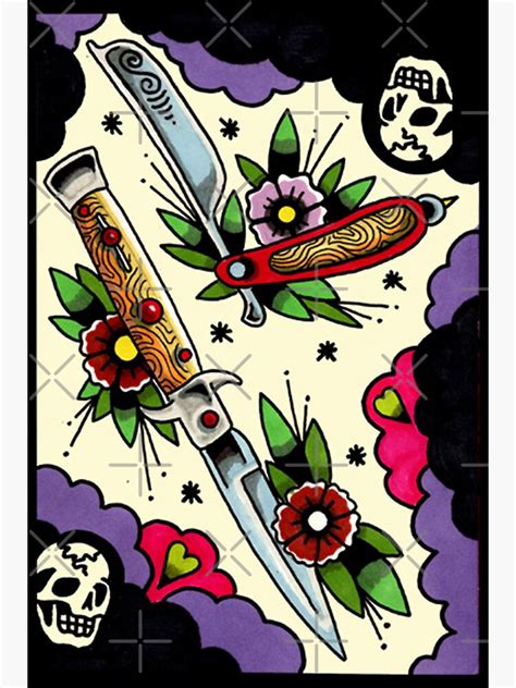 Switchblade Switchblade Razor Sticker For Sale By Dtkfred Redbubble