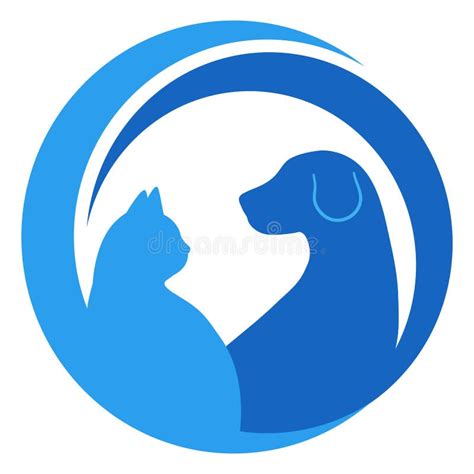 Logo De La Clínica Veterinaria De Cuidado Animal Tienda De Mascotas