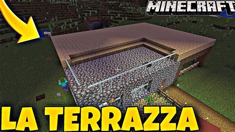 EP10 COSTRUISCO La TERRAZZA E COMPLETO Le STALLE Minecraft ITA