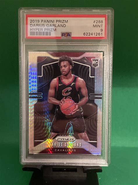 Darius Garland Panini Hyper Silver Prizm Cavaliers Rookie Psa