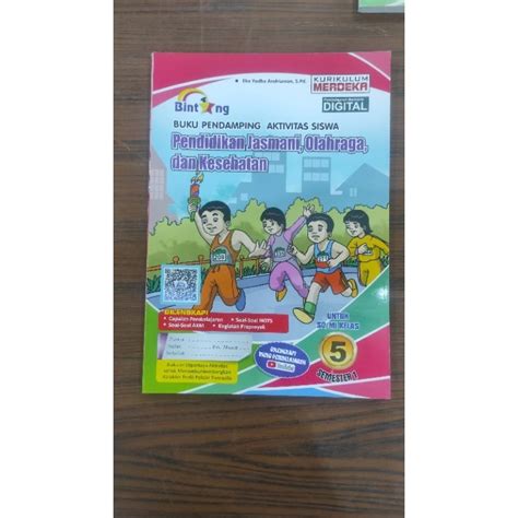 Jual PJOK PENERBIT BINTANG SEMESTER 1 BUKU PENDAMPING AKTIVITAS SISWA