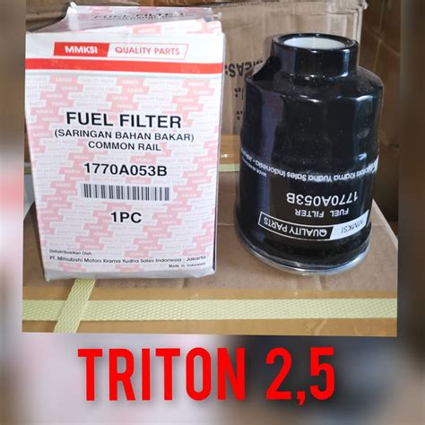 Jual FILTER SOLAR SARINGAN SOLAR FUEL FILTER TRITON 2 5 1770A053B