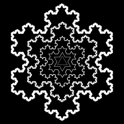 The Koch Snowflake Geometry In Nature Fractal Art Fractals