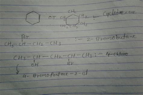 The Bond Line Representation Of Cyclopropane Is Triangle Write The Bond