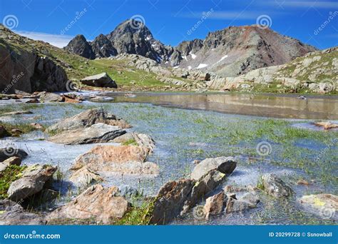 Icy Summer Stock Photo Image Of Trip Track Pass Stream 20299728