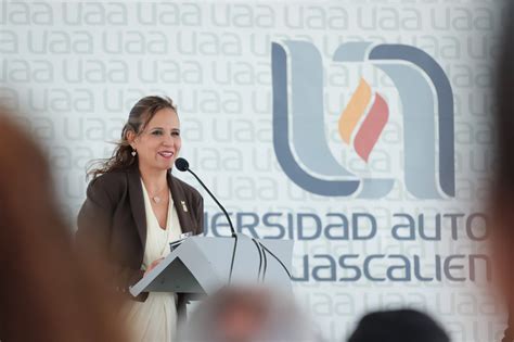 Rectora De La Uaa Llama A Los Estudiantes A Continuar En El Camino De